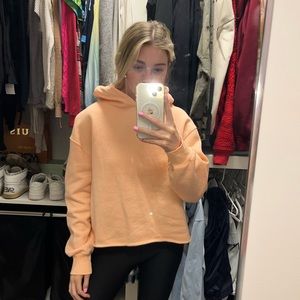 Coral hoodie